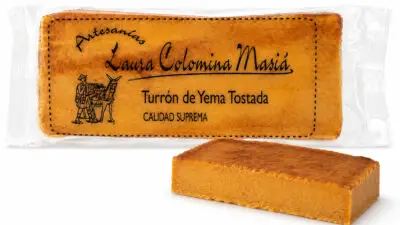 Turrón de Yema Tostada