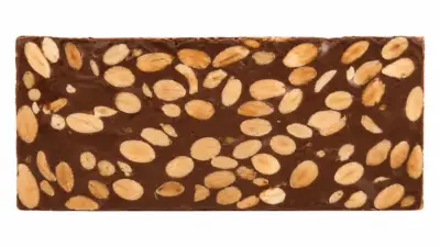 Turrón de Chocolate con Almendras