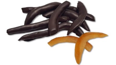 Piel de Naranja bañada al Chocolate