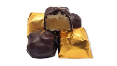 Bombones Turrón Yema con Nuez