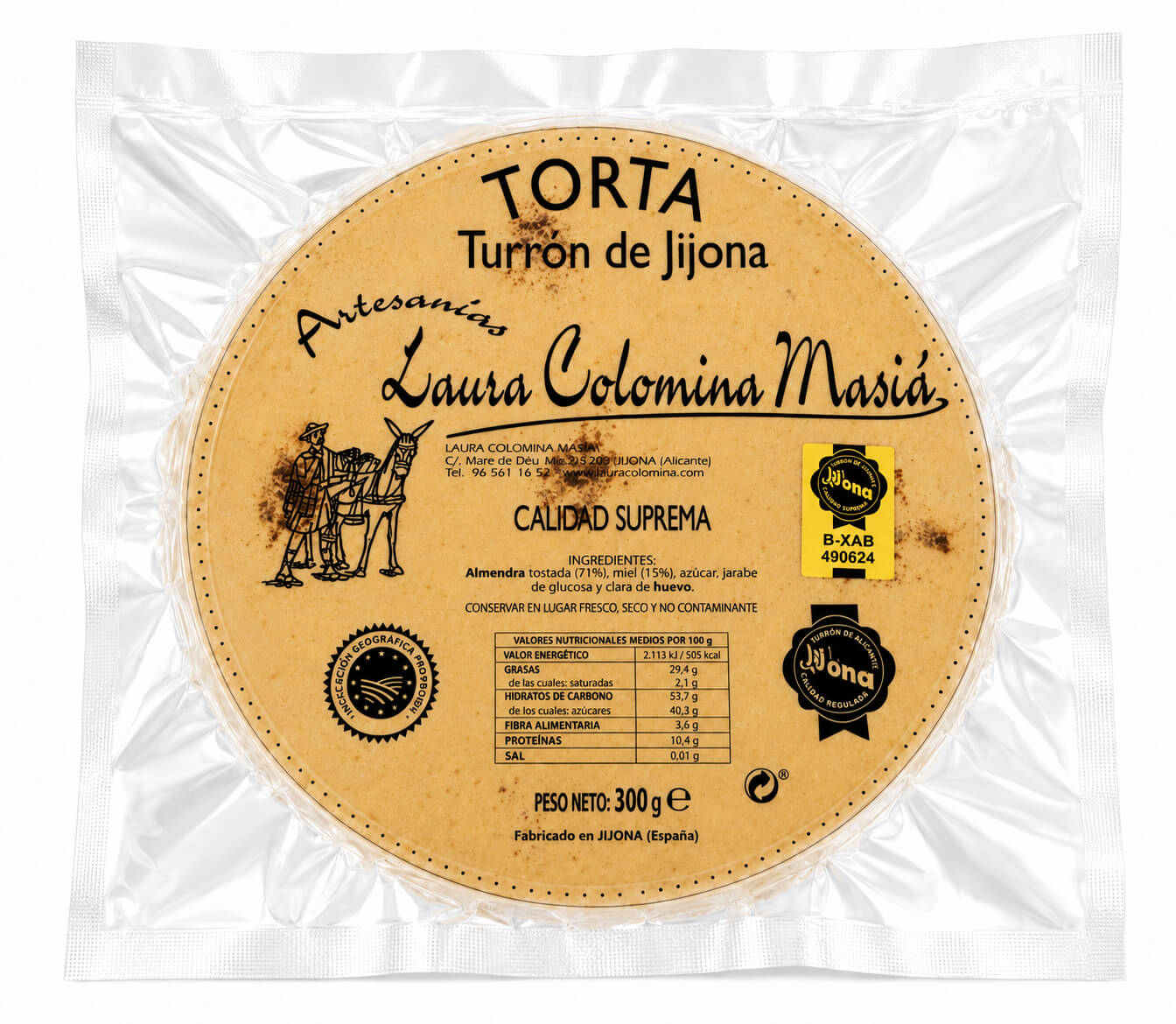 Torta Turrón de Jijona