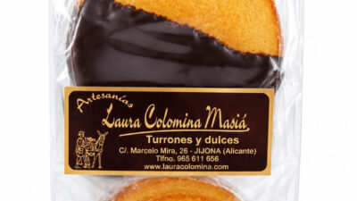 Discos de Naranja bañados al Chocolate