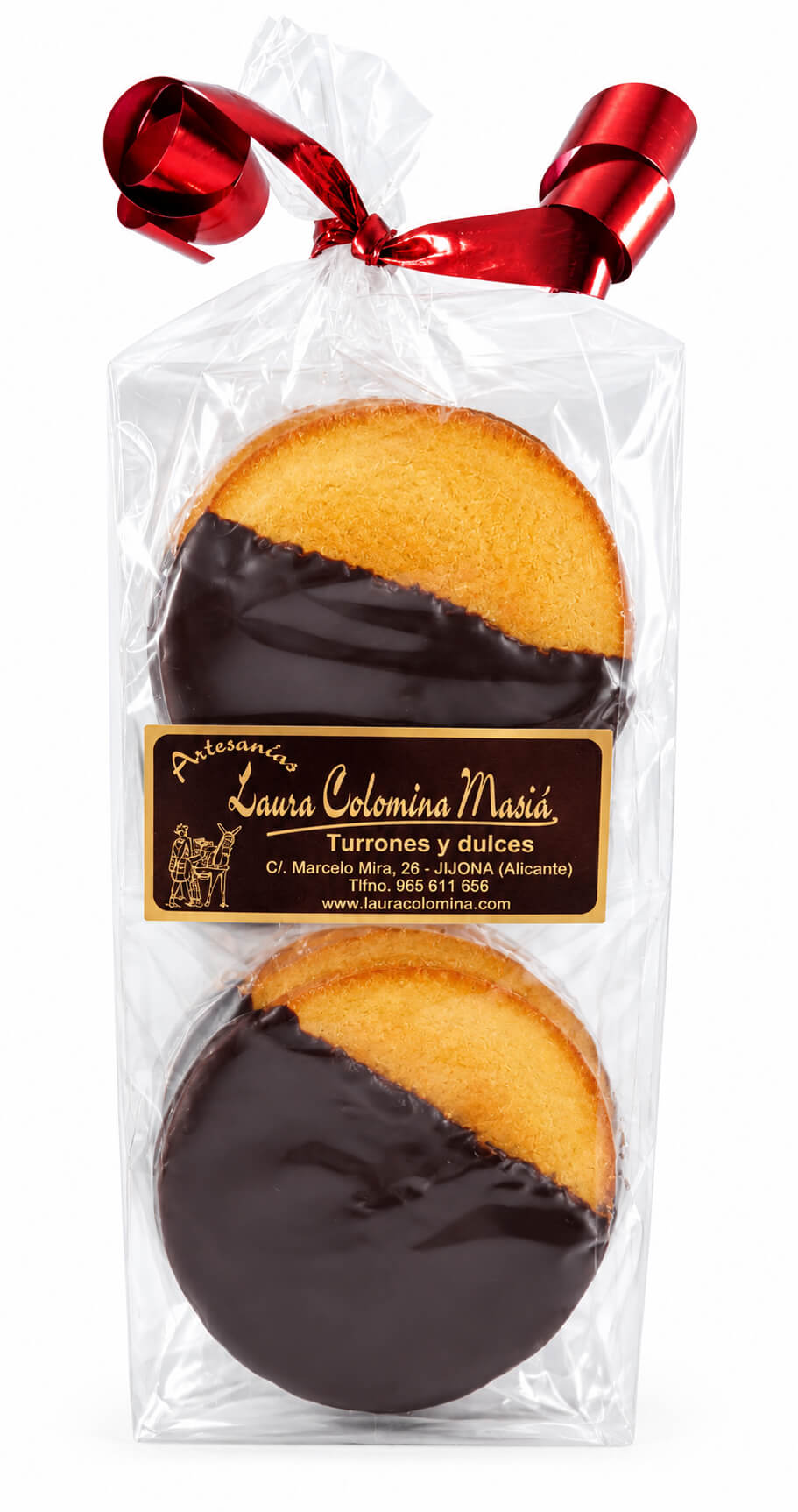 Discos de Naranja bañados al Chocolate - Imagen 2