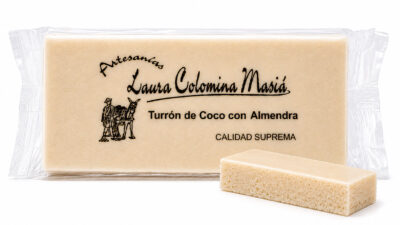 Turrón de Coco con Almendra