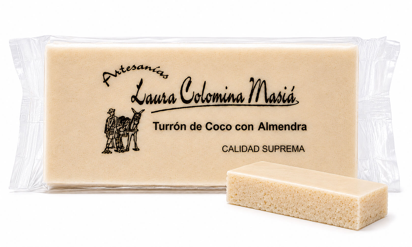 Turrón de Coco con Almendra