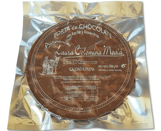 Torta de Chocolate con Leche y Almendras