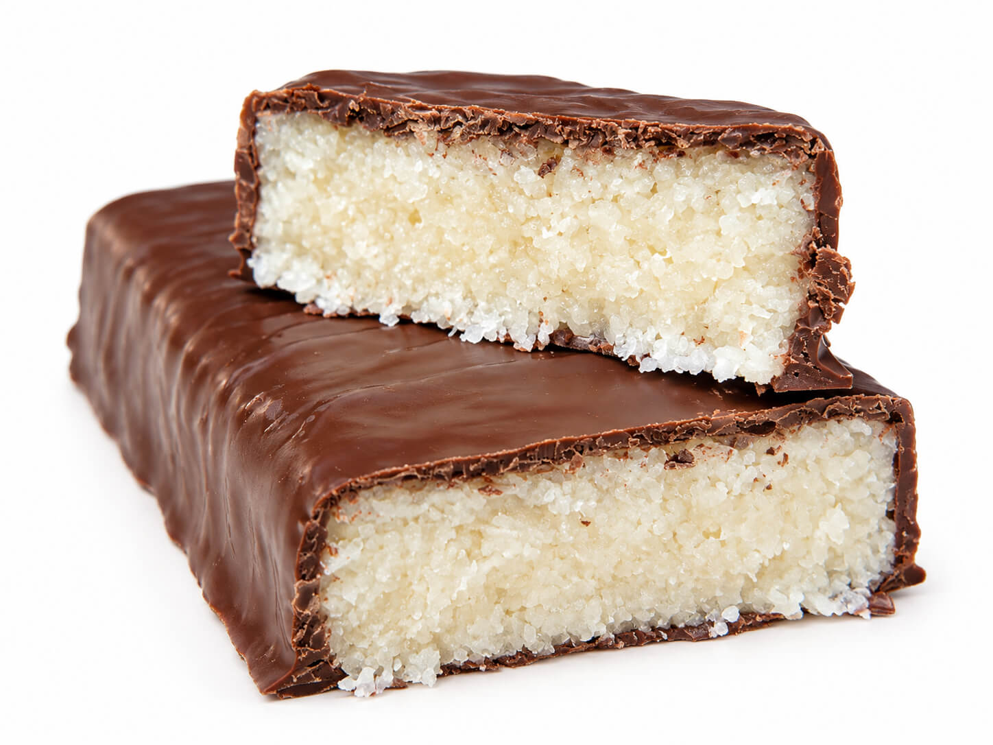 Turrón de Coco con Almendra bañado al Chocolate - Imagen 2